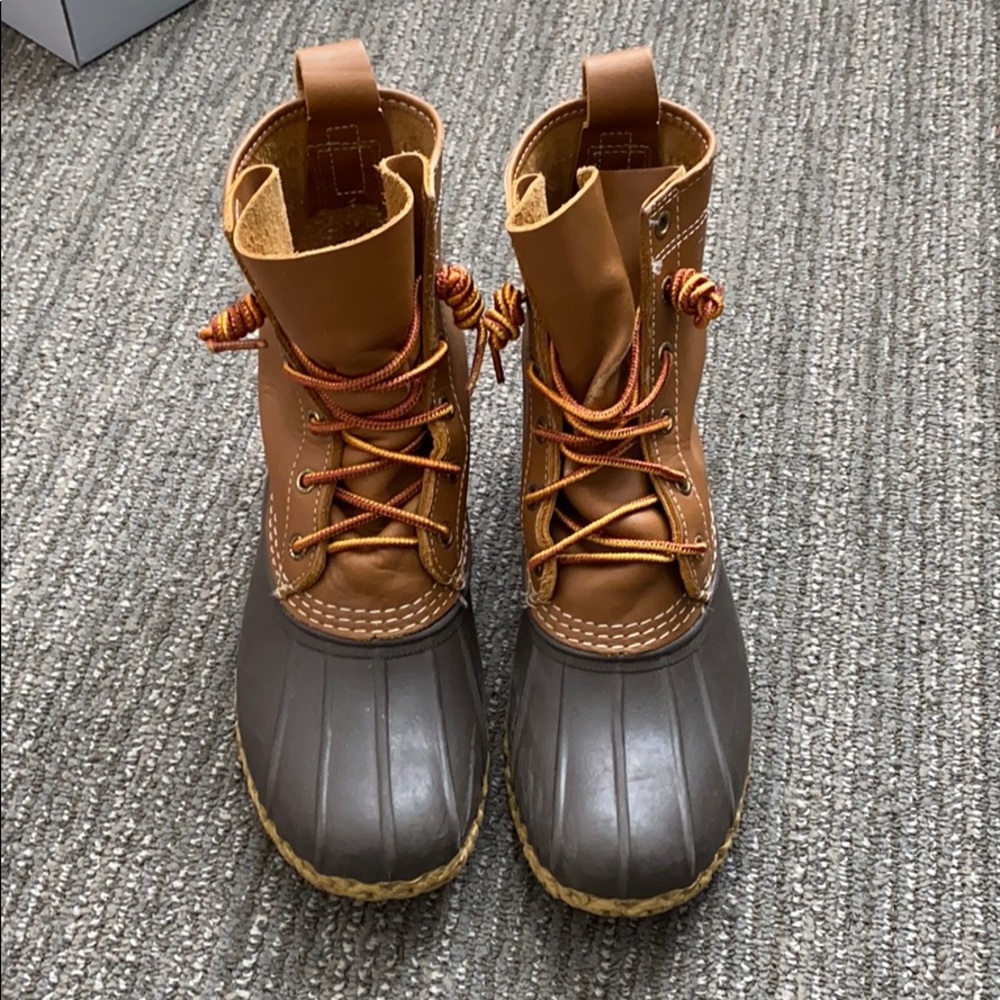 Women's L.L. Bean Boots / Duck Boots, 8"